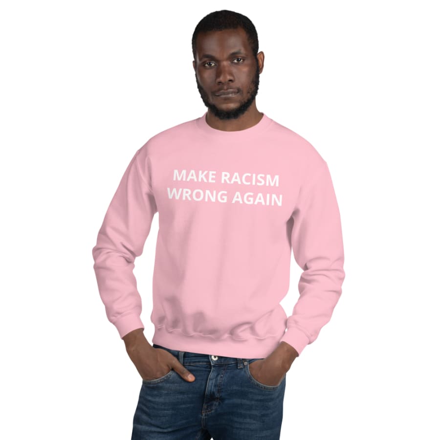 Unisex Sweatshirt Light Pink / S