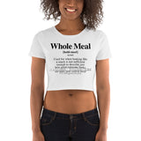 Womens Crop Tee Xs/sm